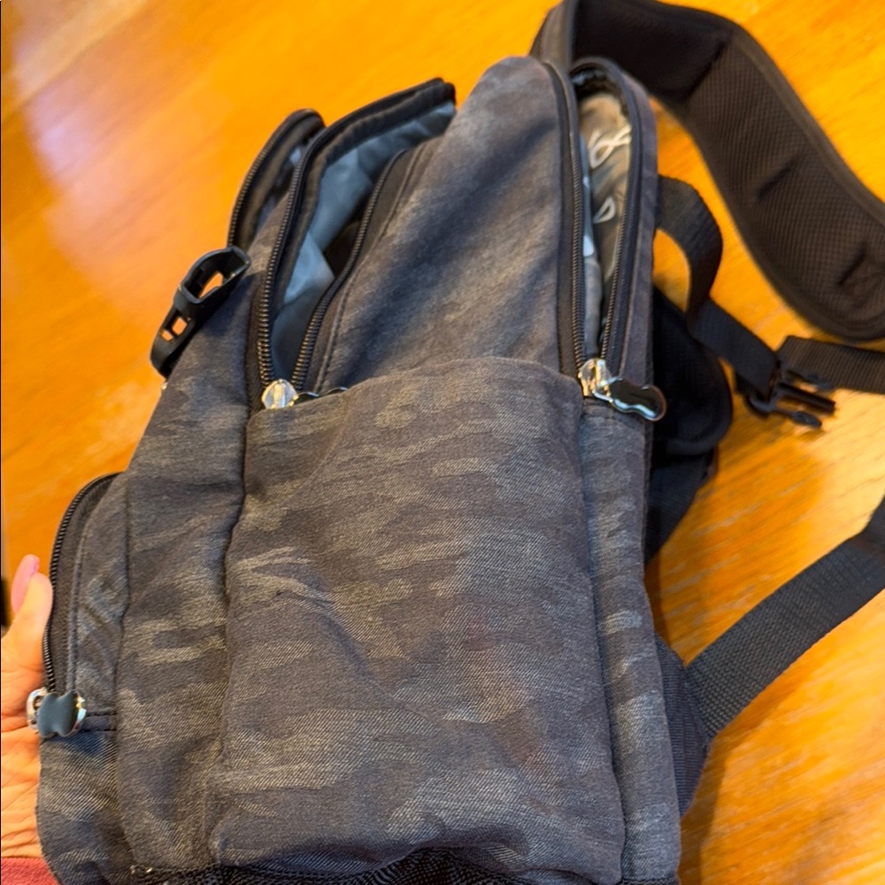 Nfinity Black Backpack Durable Athletic Design - image 6